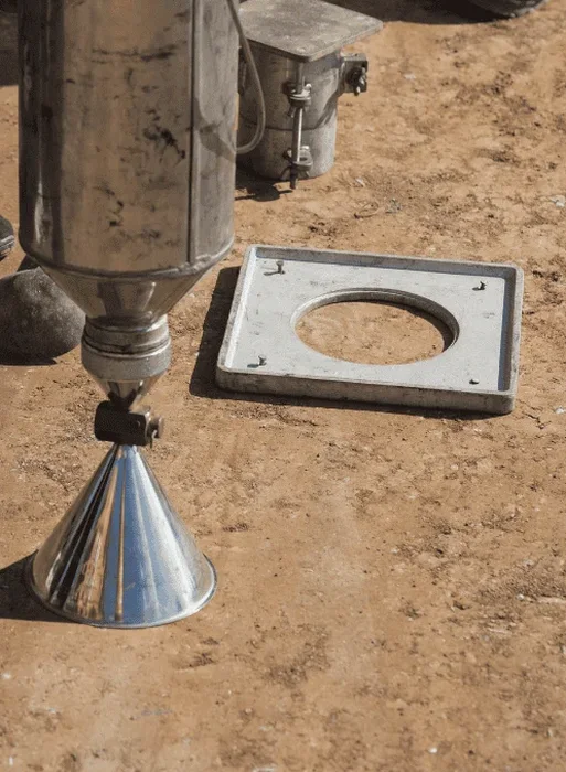 Densidad de Campo con Cono de Arena en Peñalolén: Control de Compactación Confiable